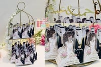 صحن منسق بثيم زفاف