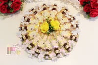 صحن مارشميلو ونوتيلا بثيم مواليد