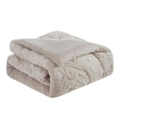 مفرش دوڤ مفرد ونص شتوي مخمل فرو 5 قطع