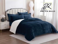 مفرش أصايل شتوي مخمل فرو-6قطع