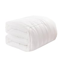 مفرش صيفي مزدوج - أبيض - (٦ قطع)