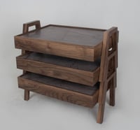 طقم طاولات خدمة ارضيه مستطيلة الشكل