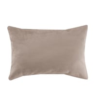 مفرش دفء شتوي مخمل مفرد ونص-4قطع لون بني