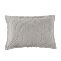 مفرش دفء شتوي مخمل مزدوج-6قطع لون رمادي