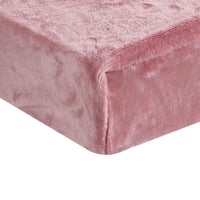 مفرش مارشميلو أطفال شتوي لون وردي- 3 قطع