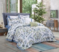 مفرش 3D مفرد ونص صيفي (٥ قطع)