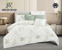 مفرش قطن صيفي مفرد ونص (٤ قطع)