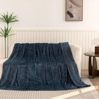 بطانية رود مخمل مفرد ونص