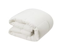 مفرش كيرلا فندقي مفرد ونص - أوف وايت (٤ قطع)