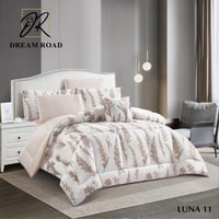 مفرش صيفي مزدوج مشجر- 8قطع