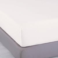 مفرش صيفي مزدوج - أبيض - (٦ قطع)