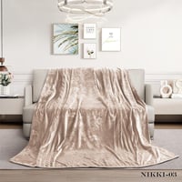 بطانية وشاح – نفرين | مخمل فاخر