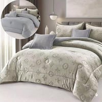 مفرش مزدوج مخمل-6قطع