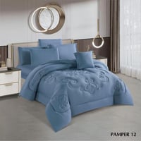 مفرش بامير صيفي مزدوج - (8 قطع)