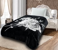 بطانية قولد مشجر مفرد ونص 2كيلو