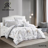 مفرش صيفي مزدوج مشجر- 8قطع