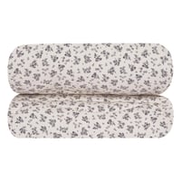 مفرش مفرد ونص صيفي مشجر (٤ قطع)