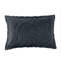 مفرش دفء شتوي مخمل مفرد ونص-4قطع لون رصاصي غامق