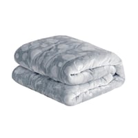 مفرش مارشميلو أطفال شتوي لون رمادي- 3 قطع