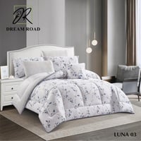 مفرش صيفي مزدوج مشجر- 8قطع