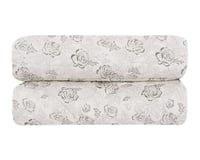 مفرش قطن صيفي مفرد ونص (٤ قطع)