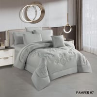 مفرش بامير صيفي مزدوج - (8 قطع)