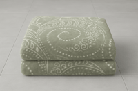 بطانية بيل الإسبانية طابق واحد مزدوج - زيتي مشجر