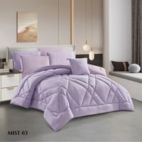 مفرش صيفي مزدوج - (٦ قطع)