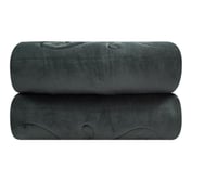 مفرش شتوي مزدوج مخمل فرو 7قطع - أونيكس