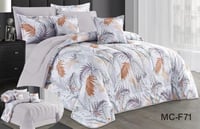 مفرش صيفي مزدوج مشجر-8قطع