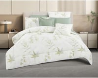 مفرش قطن مزدوج صيفي (٧ قطع)