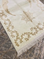 سجاد صلاة مطرز لون ازرق