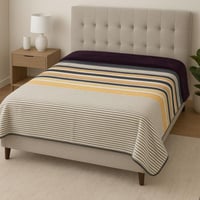 بطانية بيل الإسبانية طابق واحد مزدوج - مخطط