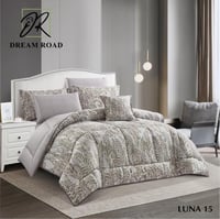 مفرش مشجر صيفي مفرد ونص (٤ قطع)