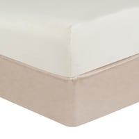 مفرش كيرلا مزدوج فندقي - أوف وايت - (٧ قطع)