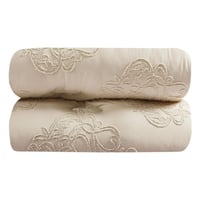 مفرش مطرز مزدوج صيفي (٨ قطع)