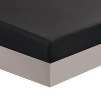 مفرش أيلينا صيفي مفرد ونص - أسود (٤ قطع)