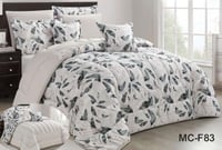 مفرش صيفي مزدوج مشجر-8قطع