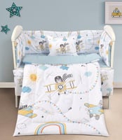 مفرش أطفال حواجز مواليد - 5 قطع