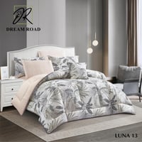 مفرش صيفي مزدوج مشجر- 8قطع