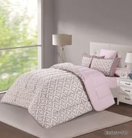 مفرش مفرد ونص صيفي 4 قطع