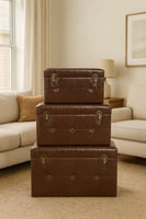 طقم صناديق سجاد الترف-3 قطع