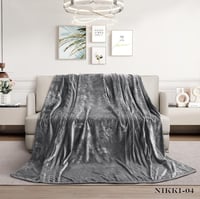 بطانية وشاح – نفرين | مخمل فاخر