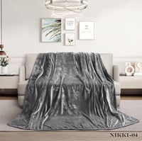 بطانية وشاح – نفرين | مخمل فاخر