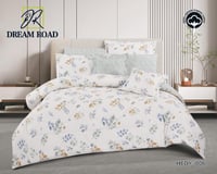 مفرش قطن صيفي مفرد ونص (٤ قطع)