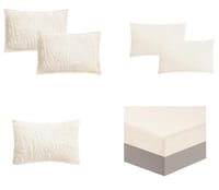 مفرش دوڤ مفرد ونص شتوي مخمل فرو 5 قطع