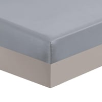 مفرش أيلينا صيفي مفرد ونص - رصاصي (٤ قطع)