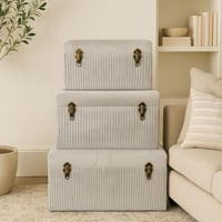 طقم صناديق ڤيلورا المخملية الفاخرة-3قطع