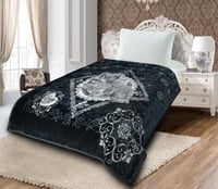 بطانية قولد مشجر مفرد ونص 4 كيلو غطائين