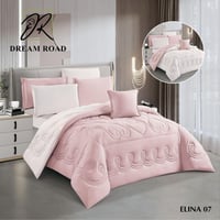 مفرش أيلينا صيفي مفرد ونص - (٤ قطع)